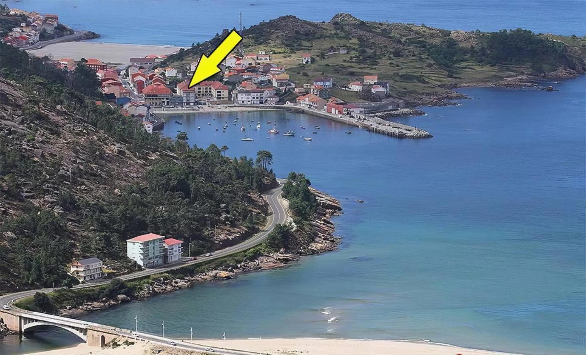 Апартаменты Acogedor Atico A Pie De Mar Y Montana. О-Пиндо Экстерьер фото